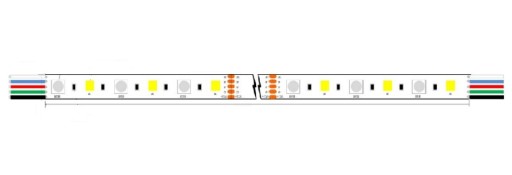 СВЕТОДИОДНАЯ ЛЕНТА RGBW ЦВЕТ 24В КАЧЕСТВО 10Вт светит как 14Вт