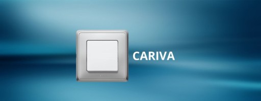 LEGRAND CARIVA КРЕМОВЫЙ ДВОЙНОЙ КАРКАС