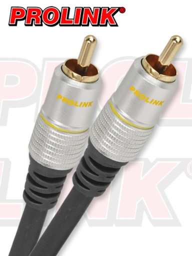 КАБЕЛЬ ПРОВОД 1 x RCA — 1RCA КОАКСИАЛЬНЫЙ КОАКСИАЛЬНЫЙ PROLINK ЭКСКЛЮЗИВ TCV3010 5 м