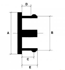 MITSUBISHI Zaślepka Felg Dekielek Kapsel 68mm