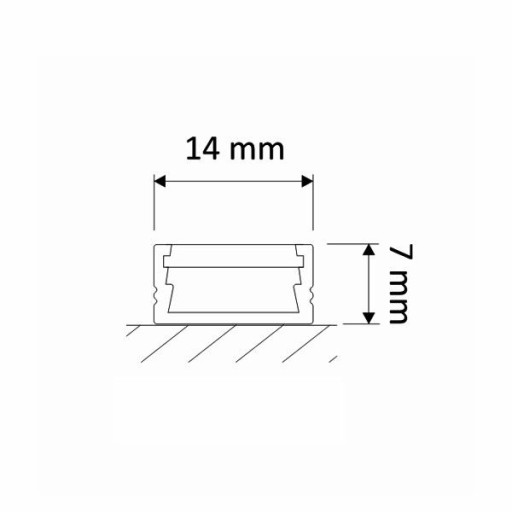 Чехол для ленточного профиля LED LINE MINI