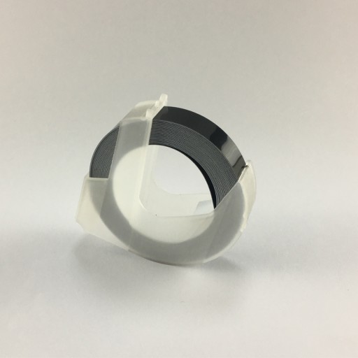 Черная 3D лента Dymo Omega 9 мм для машины тиснения