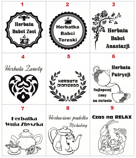 Коробка для чая HERBACIARKA с гравировкой + ЧАЙ