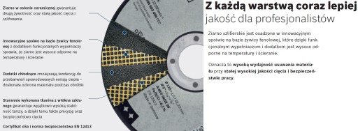 В стандартной комплектации 25 отрезных дисков Bosch. Нержавеющая сталь 125x1,6