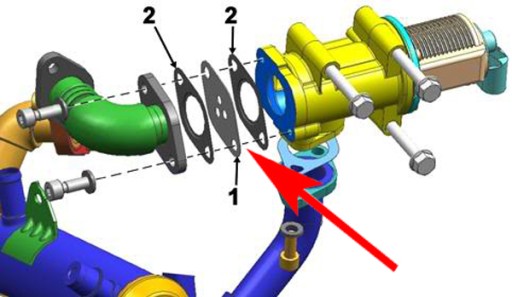 EGR 1.9 2.4 JTDM Alfa Romeo 147 Valve Plug