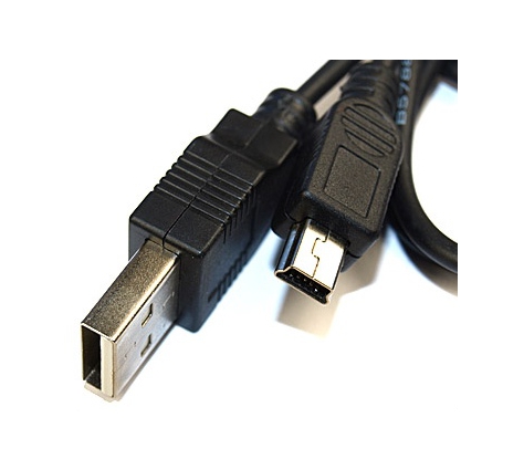 USB-КАБЕЛЬ - USB mini ФОТО 1М / MP3/MP4 100см RJU4