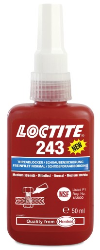 Loctite 243 50мл РЕЗЬБОВЫЙ КЛЕЙ СРЕДНЕЙ СИЛЫ