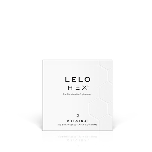 Презервативы LELO HEX 3 ШТ. СИЛЬНЫЕ ОПЫТЫ