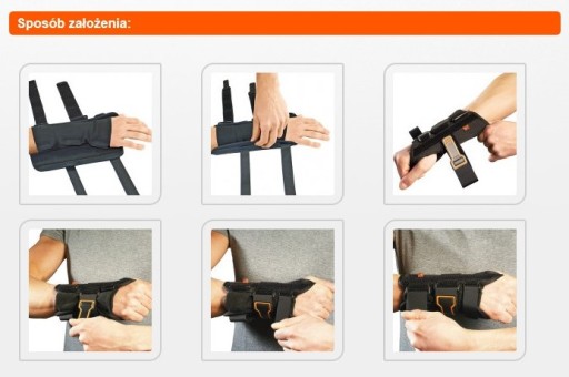 Ортез запястья, стабилизатор руки Polfit 19 Orthoservice левый S