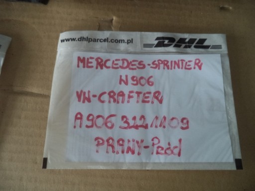 MERCEDES SPRINTER W906 ДЕРЖАТЕЛЬ ПРУЖИНЫ ПЕРЕДНИЙ ПРАВЫЙ