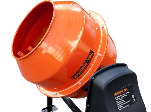 BETONIARKA 100 L 230V ŻELIWO + RĘKAWICE MOC 550 W