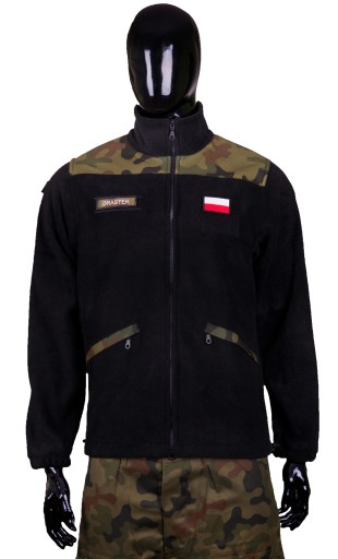 Флисовая толстовка в стиле милитари MORO Wz93 S-4XL, гр.700, 3XL