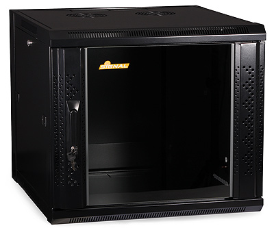 Шкаф RACK 19 футов 9U 600 мм подвесной SIGNAL BLACK