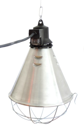 OPRAWA LAMPY GRZEWCZEJ NAPROMIENNIK + ŻARÓWKA CZERWONA 250W