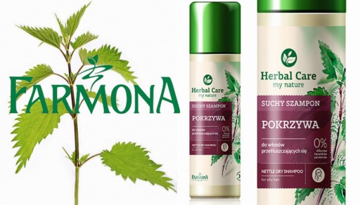 FARMONA HERBAL СУХОЙ ШАМПУНЬ С МАСЛОМ КРАПИВЫ