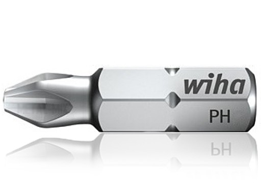 ПРОФЕССИОНАЛЬНАЯ БИТА PHILLIPS PH1 25 мм WIHA