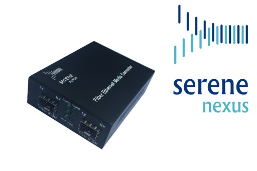 Медиаконвертер Serene Nexus FMC-SSLC SFP-SFP