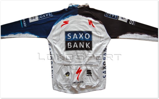 OCIEPLANA BLUZA KOLARSKA SAXO BANK 3XL, Lokosport