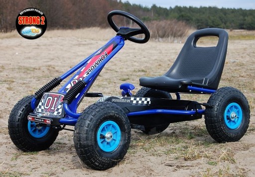 SUPER GOKART NA PEDAŁY POMPOWANE KOŁA NAJLEPSZA JAKOŚĆ