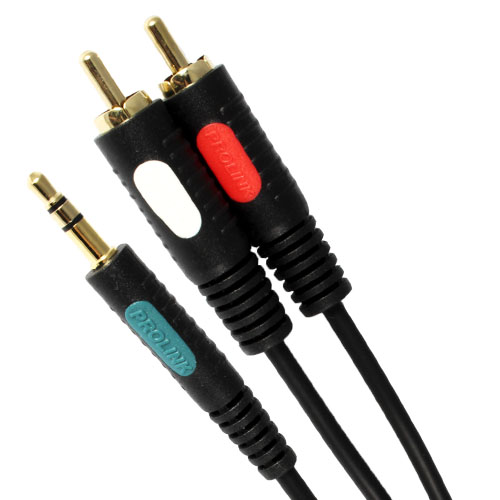 Разъем CABLE 3,5 мм 2 RCA OFC PROLINK CLASSIC 5 м