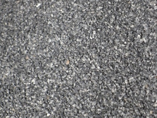 Czarny marmur żwirek piasek grafitowy naturalny do szkła akwarium fi.1-2mm