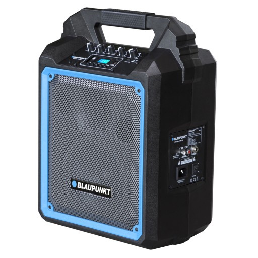 BLAUPUNKT MB06 ПОРТАТИВНАЯ ДИНАМИКА КАРАОКЕ BLUETOOTH МИКРОФОН ПУЛЬТ USB 500 Вт