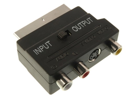 АДАПТЕР ДЛЯ ПОДДЕРЖКА EURO-RCA-SVHS SCART [3408]