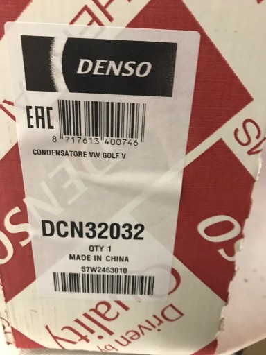 DENSO DCN32032 Конденсатор, кондиционер