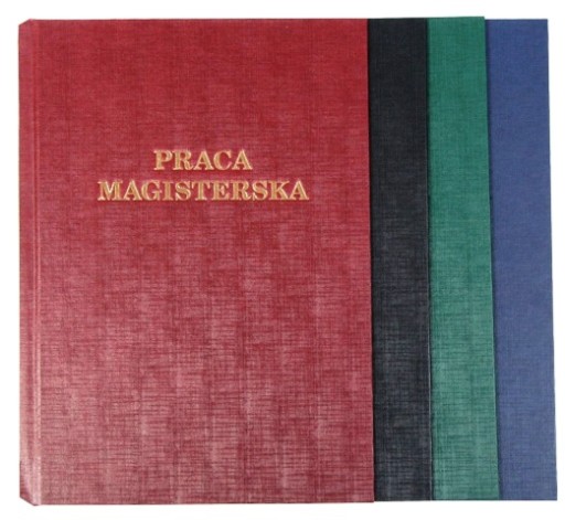 Okładki kanałowe z napisami MetalBind Opus twarde
