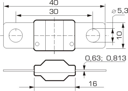 АВТОМОБИЛЬНЫЙ ПРЕДОХРАНИТЕЛЬ MIDIVAL MIDI VAL MTA 175A