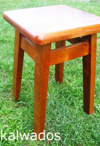 МАССИВНЫЙ деревянный табурет SOLID STOOL 45 кухонный стул в подарок