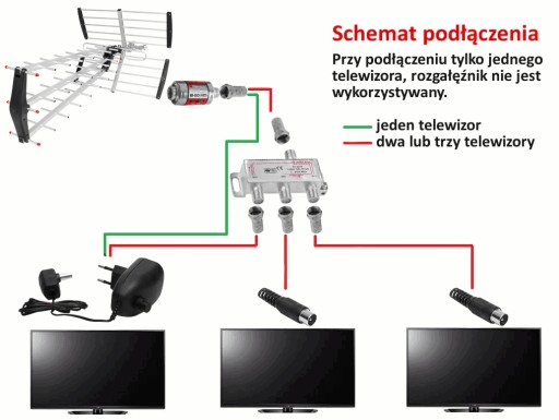 Усилитель DVB-T 12В 20дБ линейный W-20 + БЛОК ПИТАНИЯ