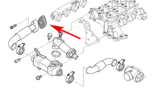 ПРОБКА КЛАПАНА EGR BMW E46 E38 E39 E90 X5 E53 E90