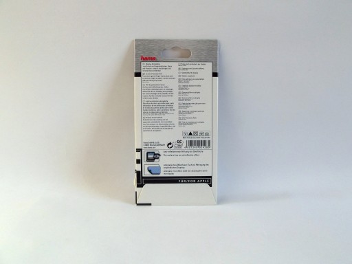 ЗАЩИТНАЯ ФОЛЬГА ПВХ HAMA APPLE IPHONE 3G/3GS (122)