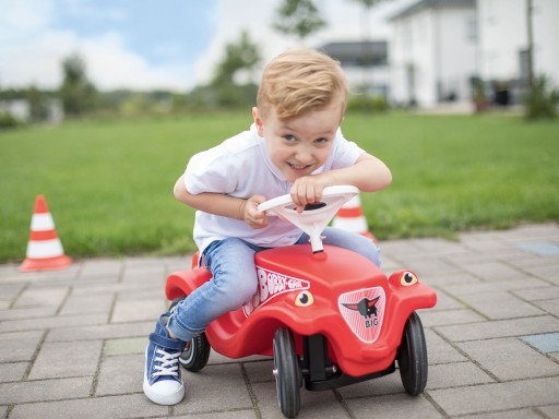 RIDE ON PUSH BABY CAR СИГНАЛ BOBBY CAR CLASSIC RED BIG