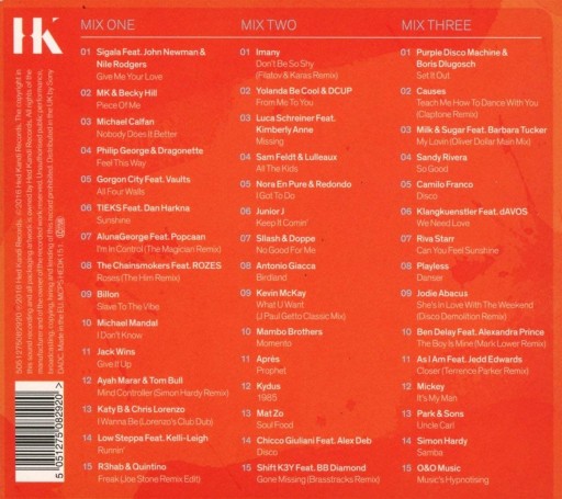 HedKandi Music From Ibiza NON STOP PARTY MIX 3 CD