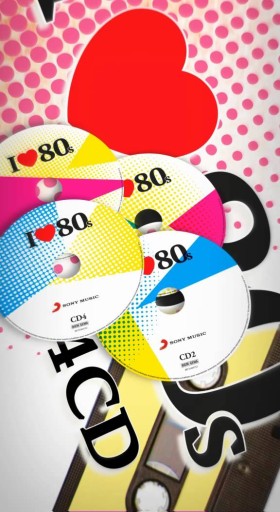 I LOVE 80's Marek Sierocki, 4 CD BOX, УНИКАЛЬНОЕ 1-Е ИЗДАНИЕ