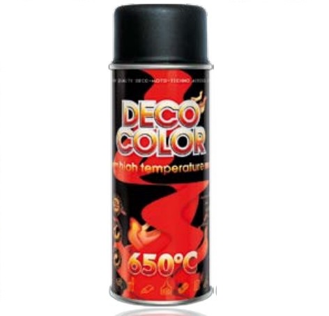 ТЕРМОЛАК DECO COLOR 650 градусов 400мл ЧЕРНЫЙ