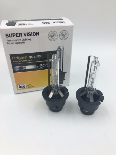 Комплект из 2 ксеноновых нитей Super Vision D2S, цвет 6000