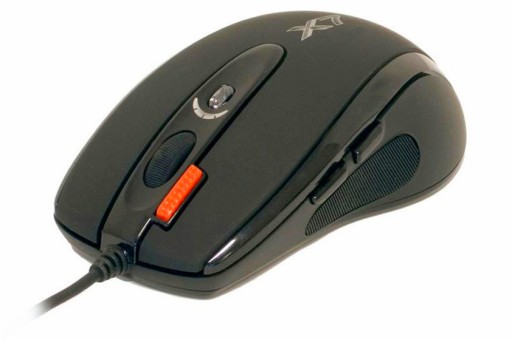Оптическая игровая мышь A4Tech + игровой планшет X7
