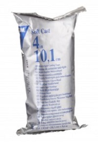 Легкий гипс, полужесткий Softcast 3M 10,1 см x 3,6 м
