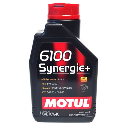 MOTUL SYNERGIE+ OIL 6100 10W40 1л.