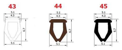 ROPLASTO S-1019 Уплотнитель оконный