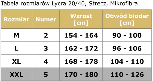 MIRELLA Rajstopy microfibra 40 den gładkie kryjące 5/XXL Grigio