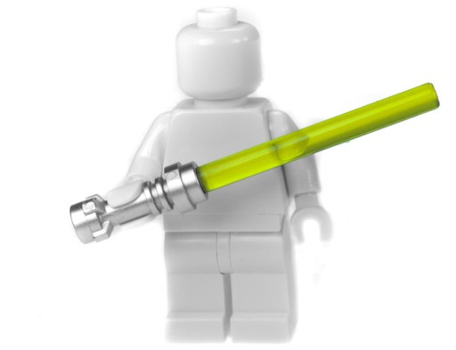 Желто-неоновый световой меч Original LEGO STAR WARS