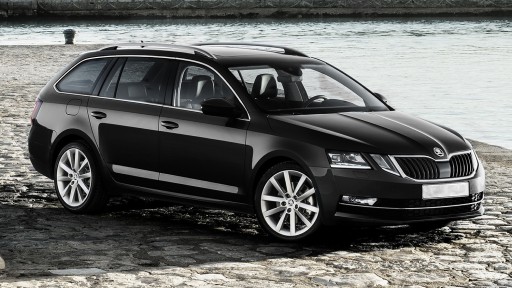 Накладка на бампер багажника Skoda Octavia 3 16+ COMBI