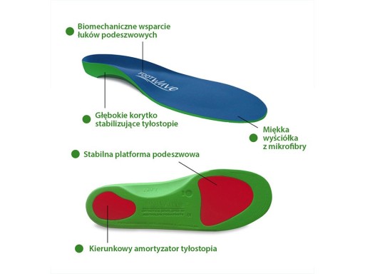 Ортопедические стельки для пяточной шпоры 39-41.