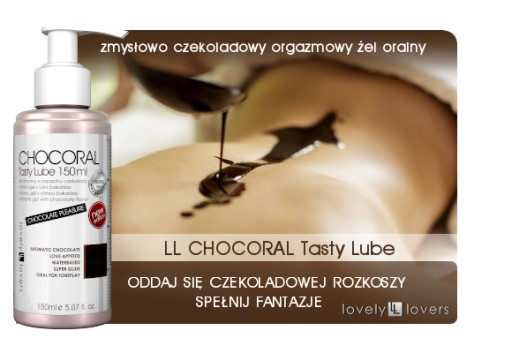 LL CHOCORAL Tasty Lube 150 мл - ШОКОЛАД ОРАЛ