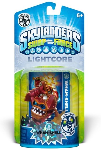 SKYLANDERS SWAP FORCE WHAM-SHELL Lightcore ФИГУРКА