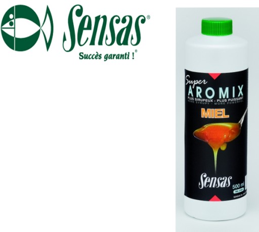 Sensas Aromix Super Miel /Мед 0,5л FRESH Франция